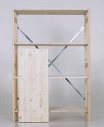 houten legbord met een diepte van 400mm